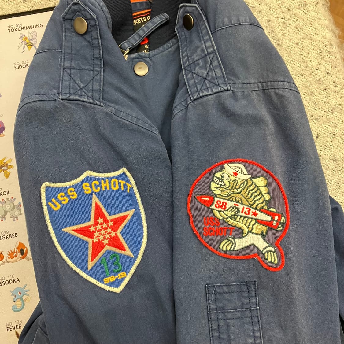 N219 쇼트 사선 항공점퍼 ma1 상품이미지5