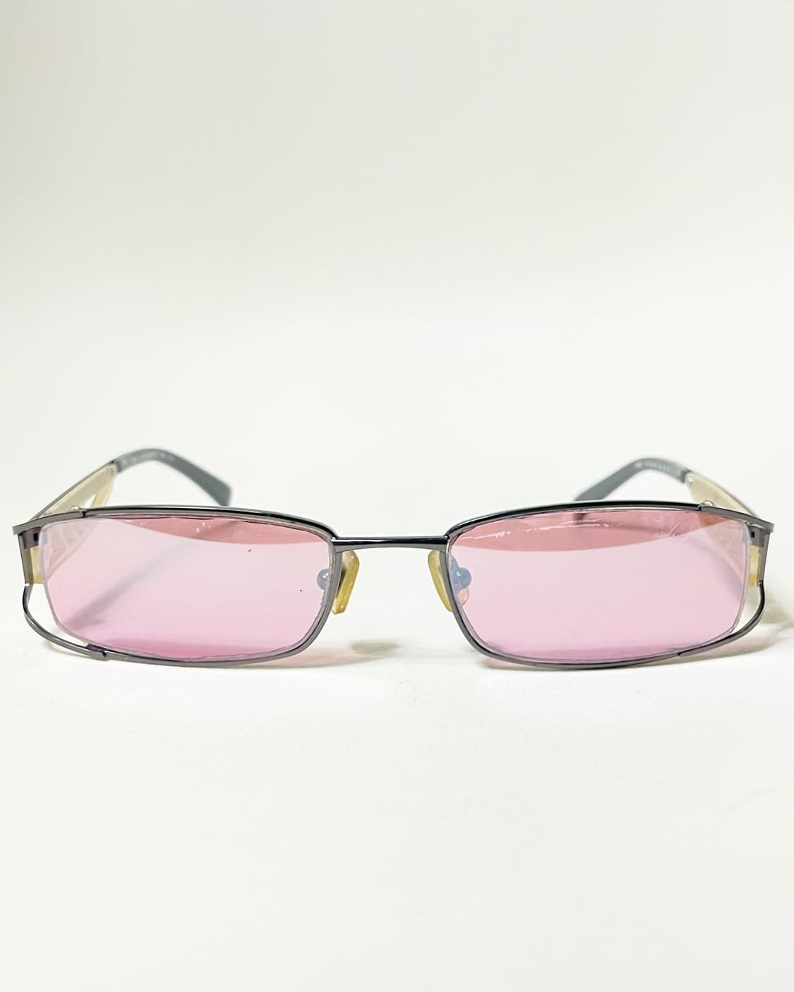 90s 홍콩제 SUOBIAO 스퀘어 틴트 선글라스 상품이미지2