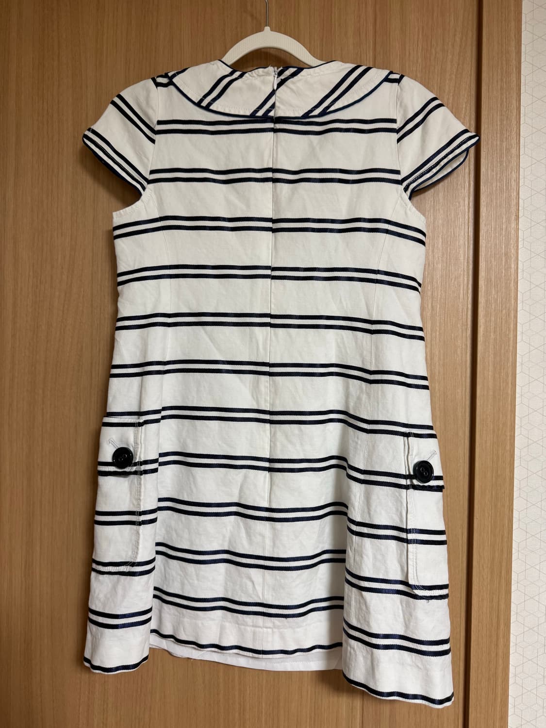 버버리 봄 여름 스트라이프 원피스 상품이미지2