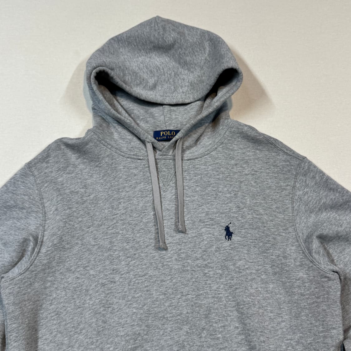 M) 폴로 랄프로렌 네이비 포니로고 후드티 그레이 상품이미지3