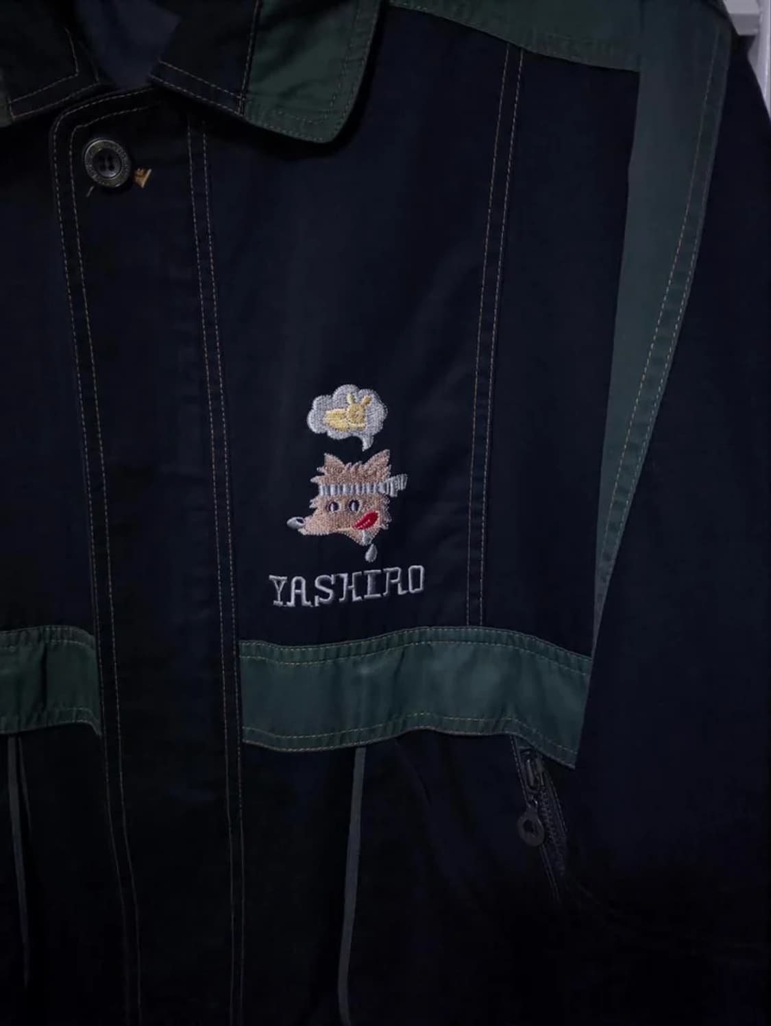 L 야시로 이태리 밀라노 레트로 y2k 집업 상품이미지5