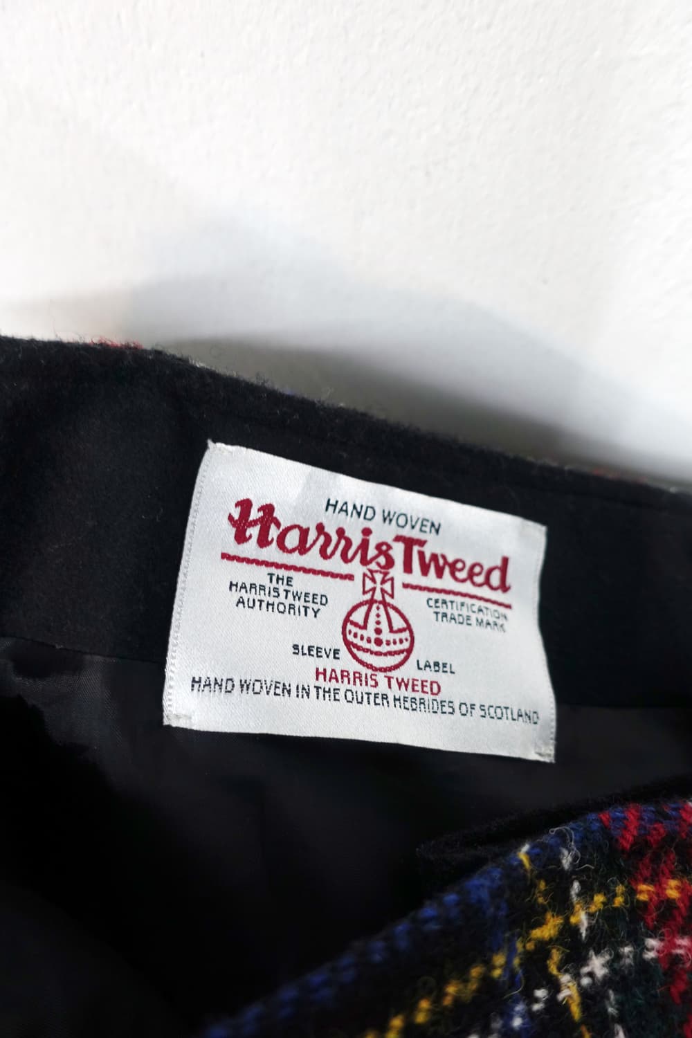 해리스 트위드 타탄 체크 스커트 상품이미지9