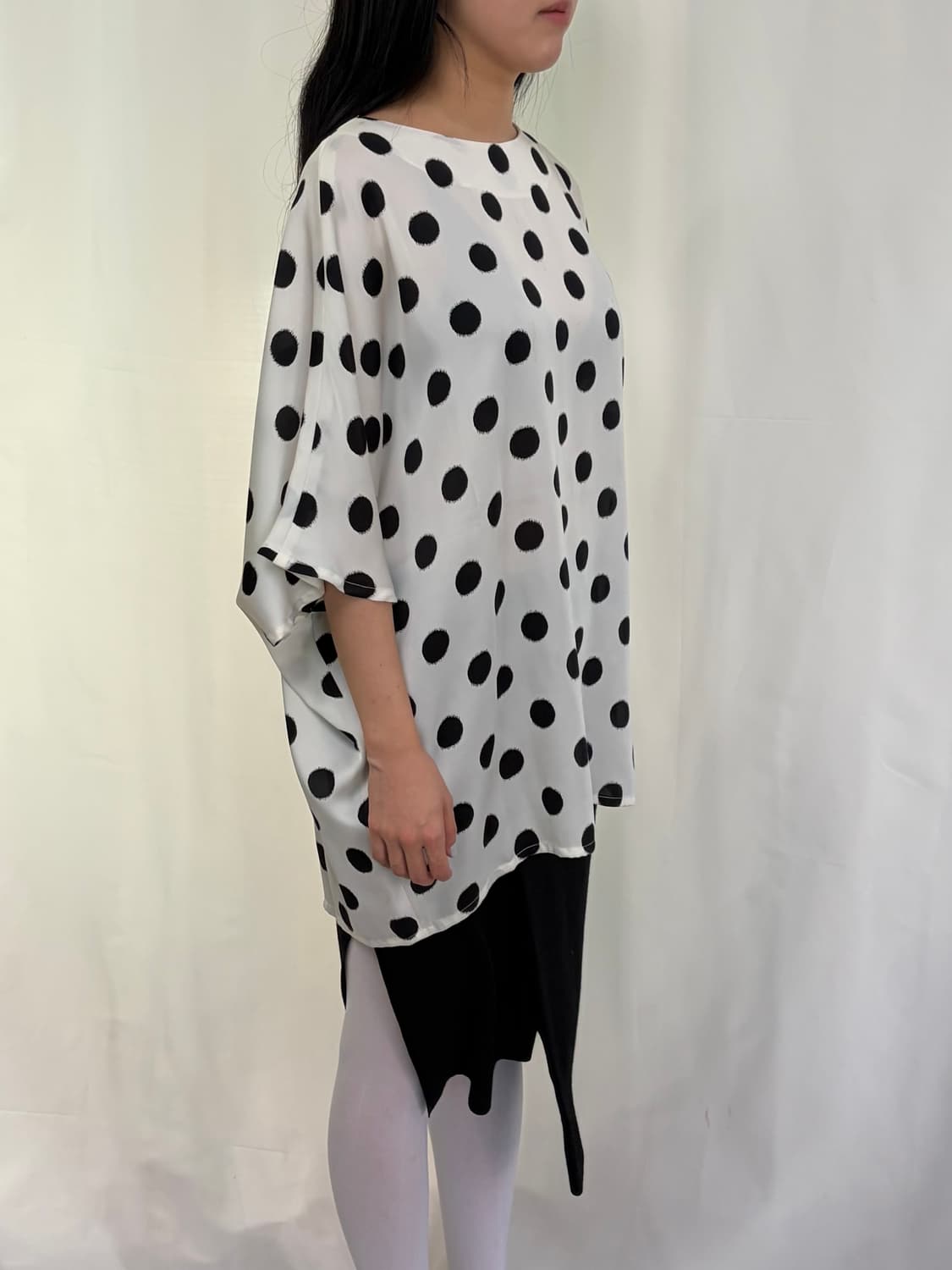 진태옥 프랑소와즈 폴카닷 블라우스 상품이미지4