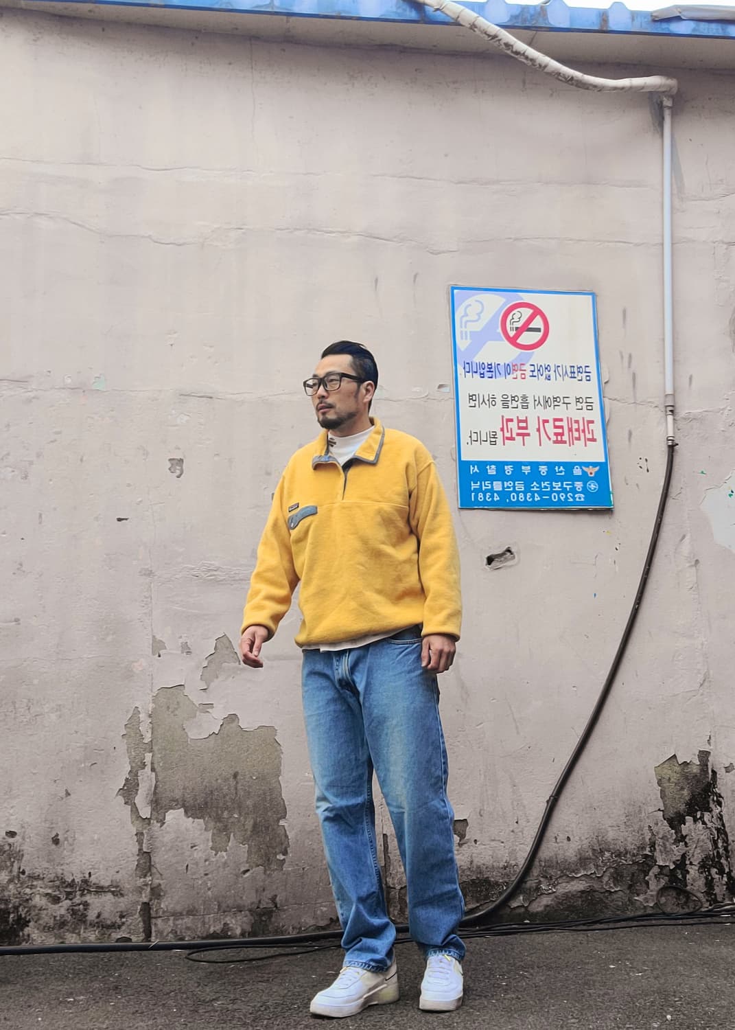 90's~ 파타고니아 신칠라 옐로우 플리스  상품이미지1