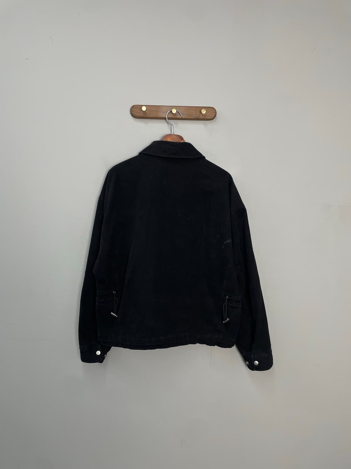 쿠어 워시드 파이어맨 블랙 자켓 H2104 상품이미지5