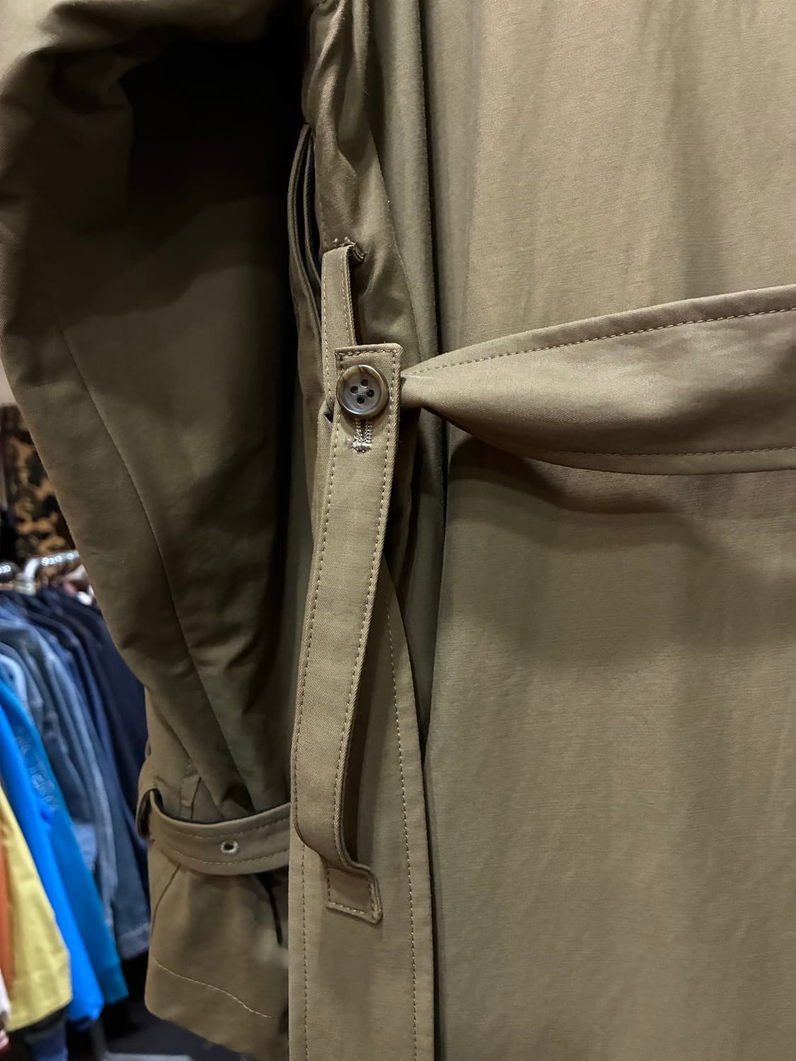 Steife 더블라펠 더블브레스트 코트 상품이미지7