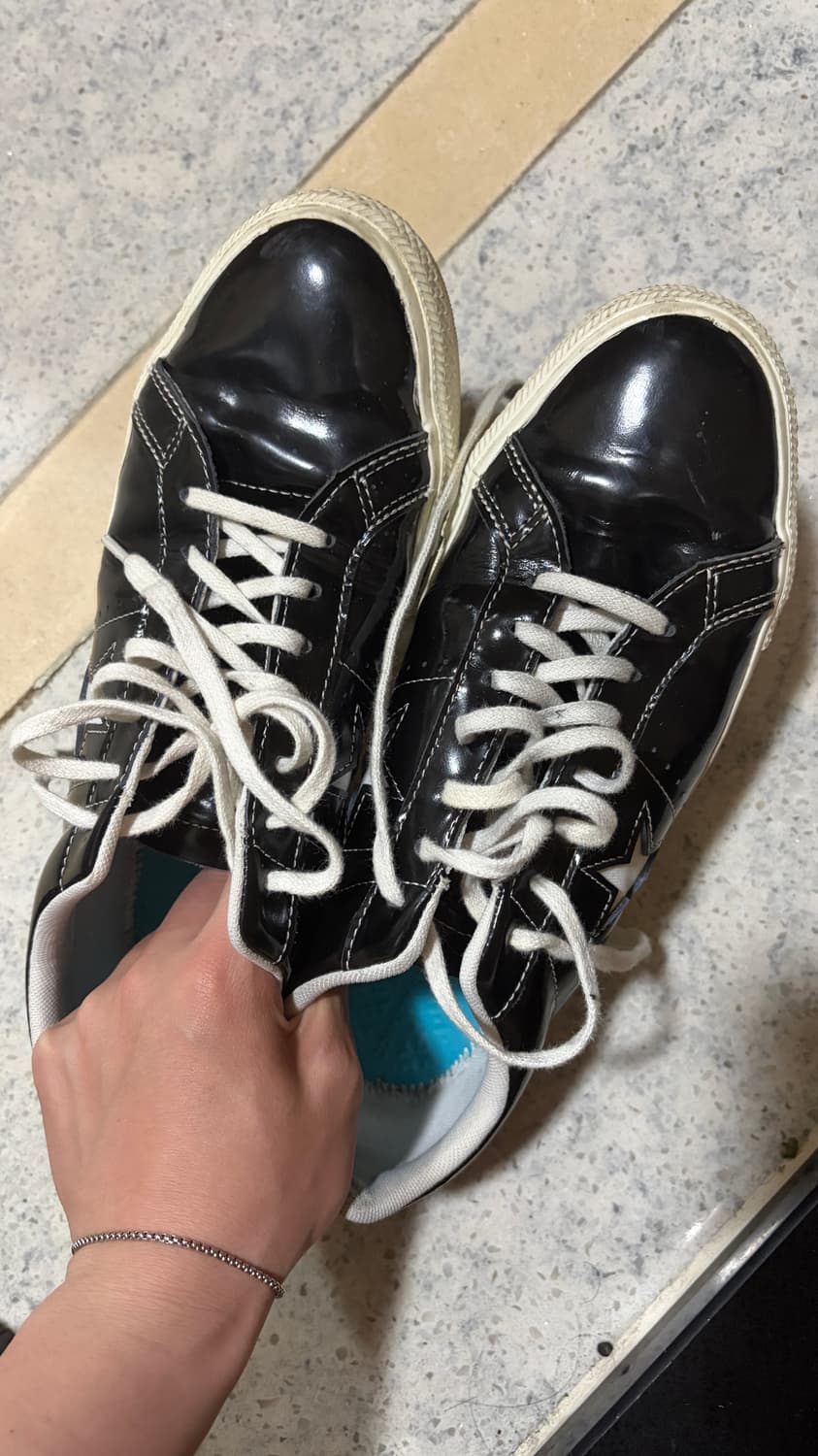 컨버스 원스타 한별 레더 280 상품이미지3