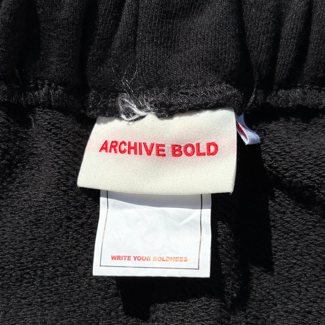 ARCHIVE BOLD 939 로고 플레잉 스웻 팬츠 상품이미지5