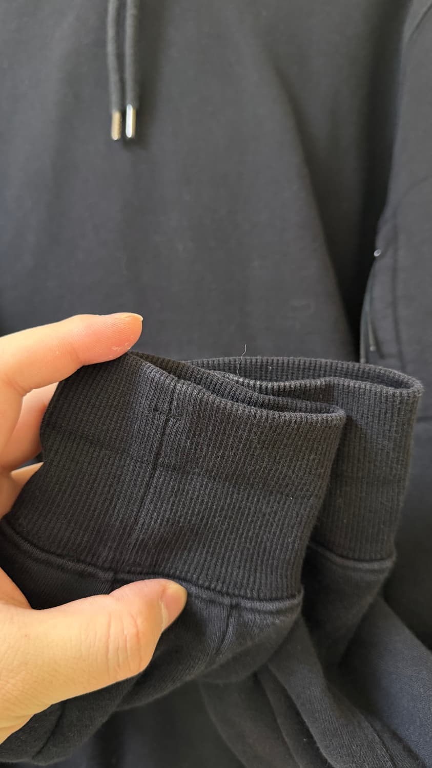 cp컴퍼니 후드티 블랙 L 상품이미지4