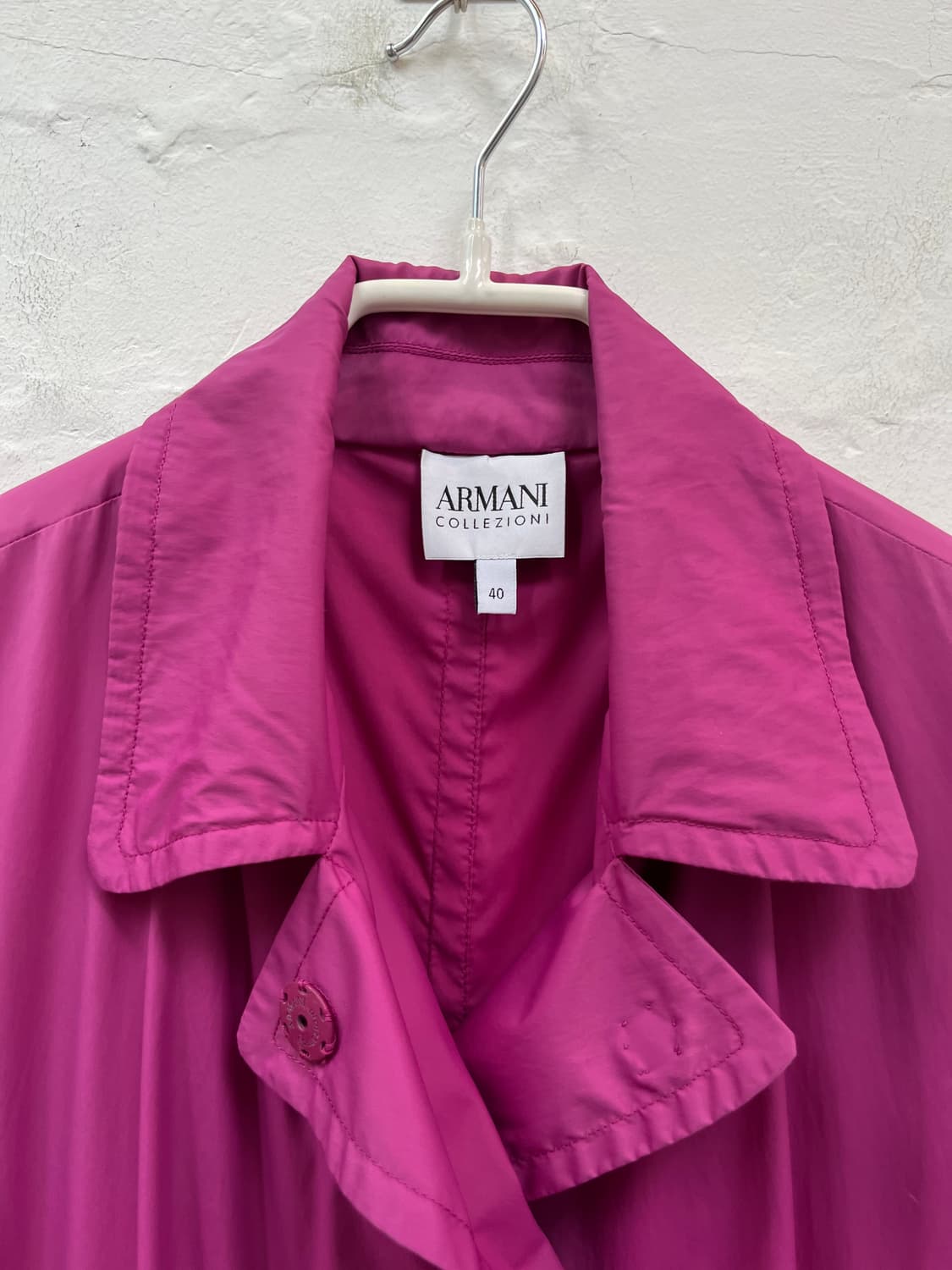 Armani 아르마니 팩커블 나일론 더블코트 40 상품이미지2