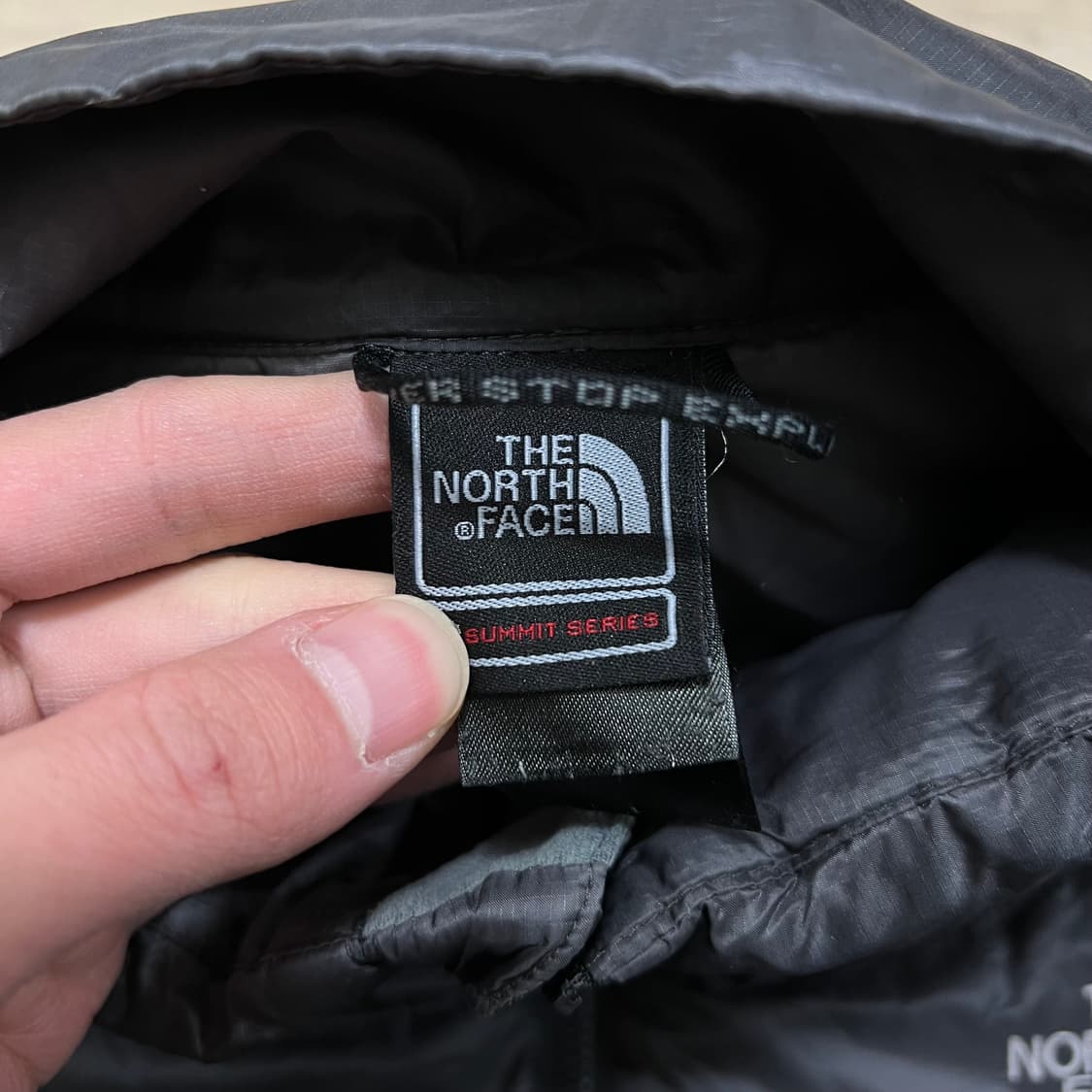 노스페이스 써밋시리즈 800구스다운 경량 패딩 점퍼 [블랙] XL/105 상품이미지6