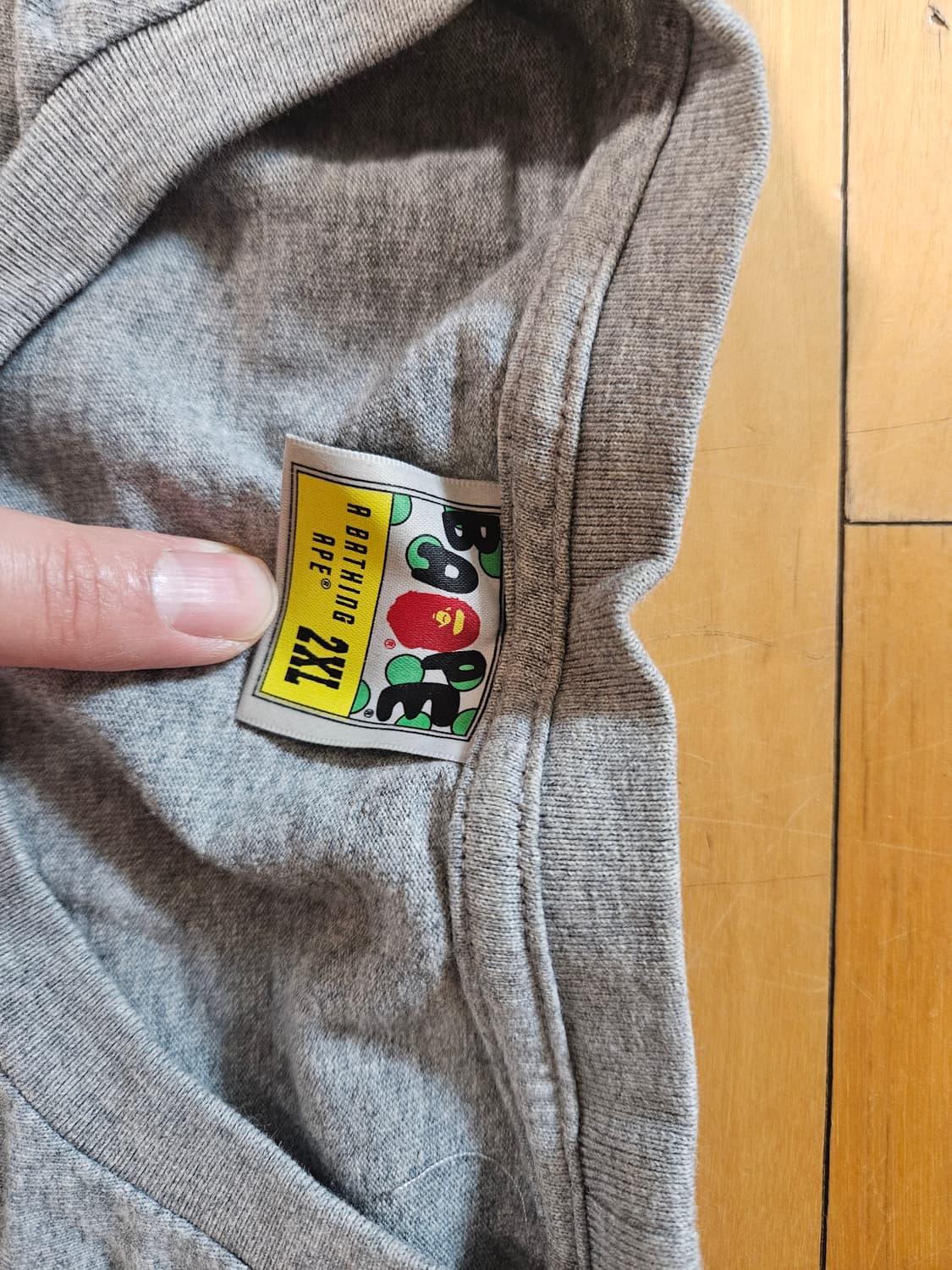 베이프 티셔츠 2XL 상품이미지2