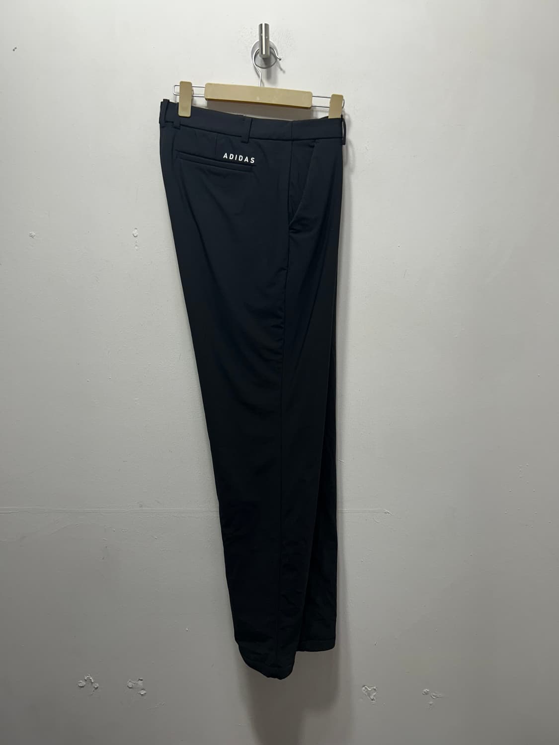 36 아디다스 골프웨어 슬랙스 블랙 바지 안감 기모  상품이미지2