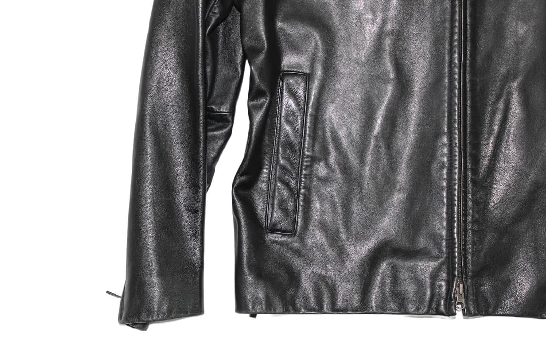 1990s BananaRepublic 바나나리퍼블릭 카우하이드 레더 자켓 상품이미지3