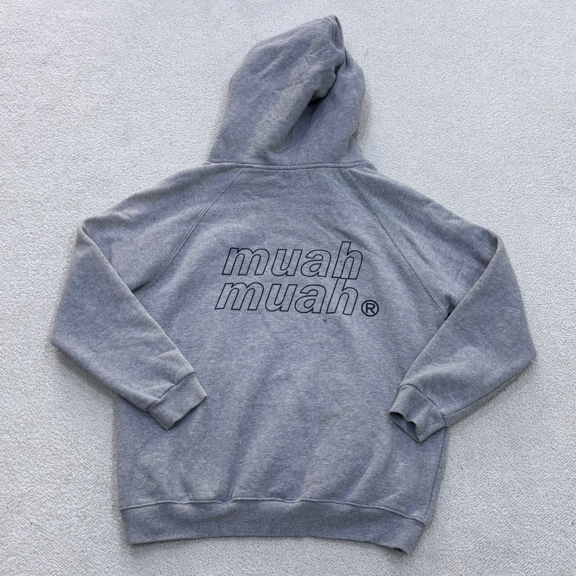 F 무아무아 스몰로고 후드 티셔츠 0423E 상품이미지2