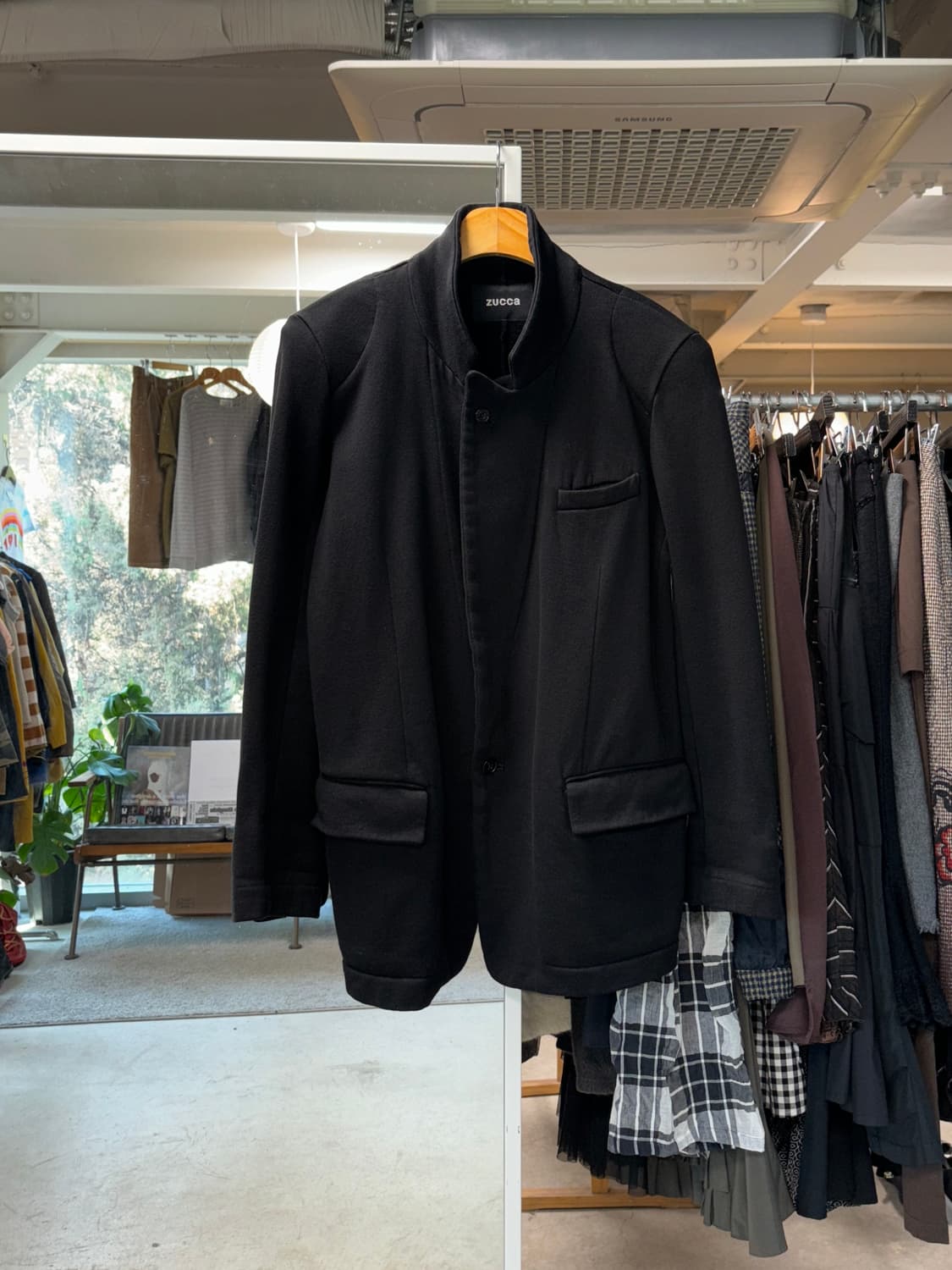 Zucca 스웻 피크드 자켓  상품이미지2