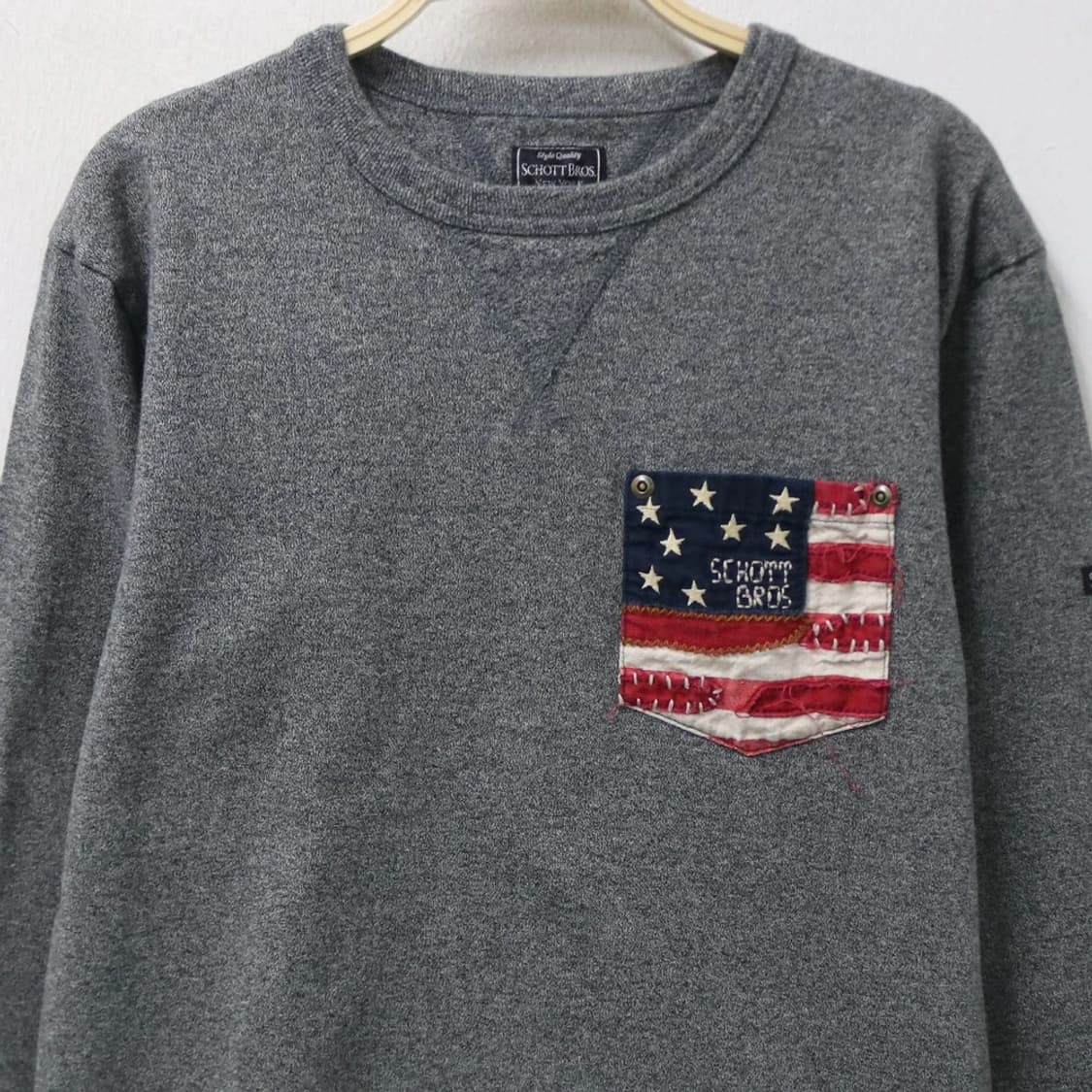 SCHOTT 긴팔 티셔츠 67856 상품이미지3