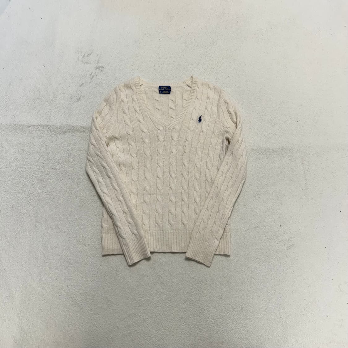 Polo Ivory Knit 상품이미지4