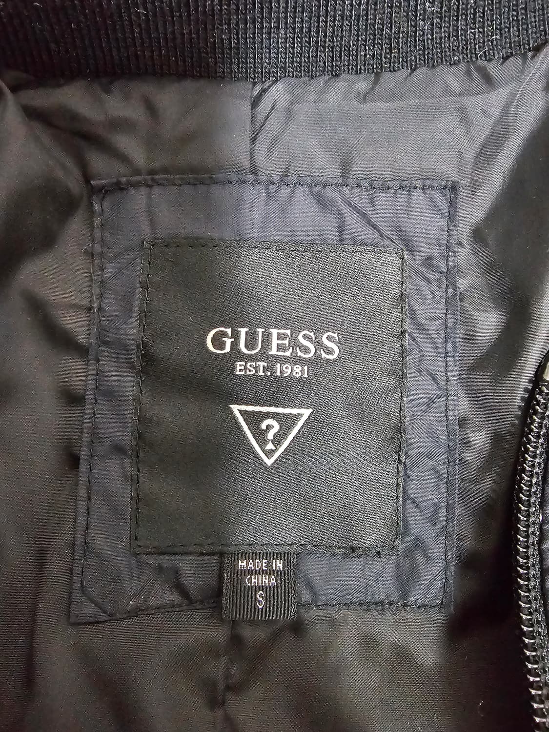 게스 여성 퀼팅 봄버자켓 S 상품이미지3