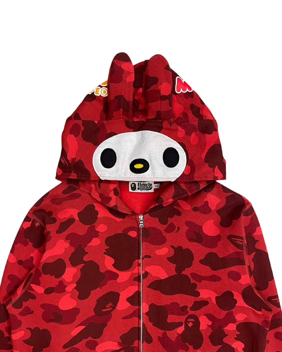 베이프 x 산리오 마이멜로디 풀집 후디 상품이미지6