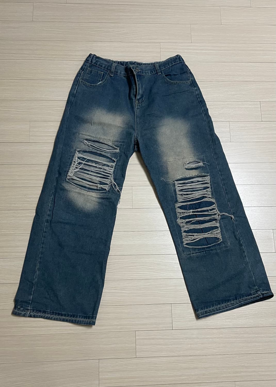 무신사 데미지 데님 상품이미지1