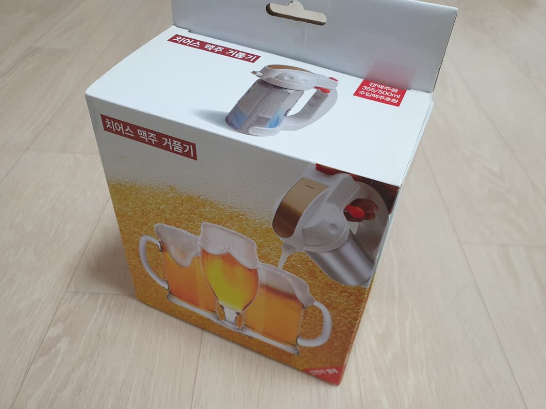 치어스 맥주 크림 거품기 새제품 상품이미지1