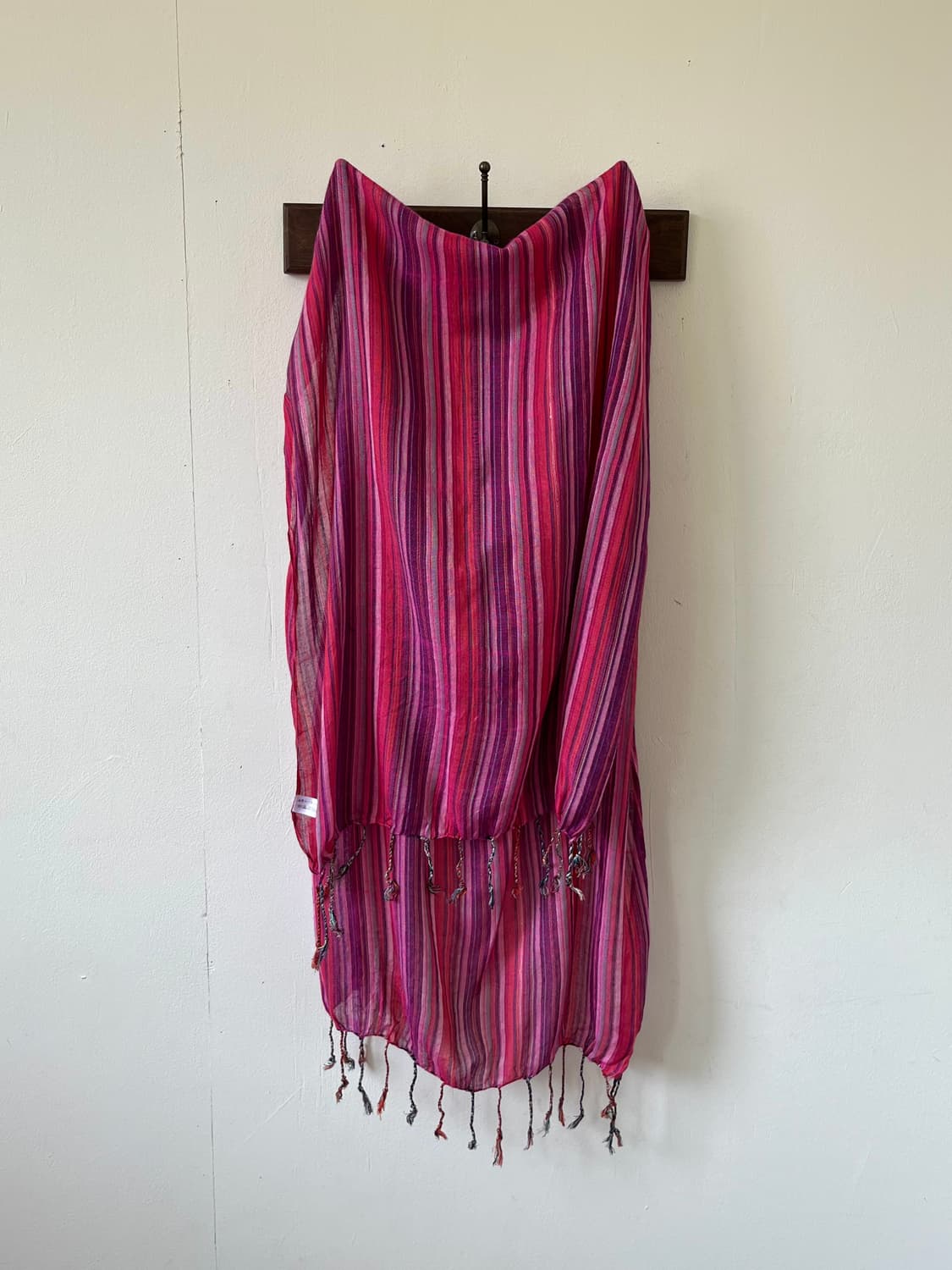 Japan vtg 스트라이프 머플러 상품이미지1