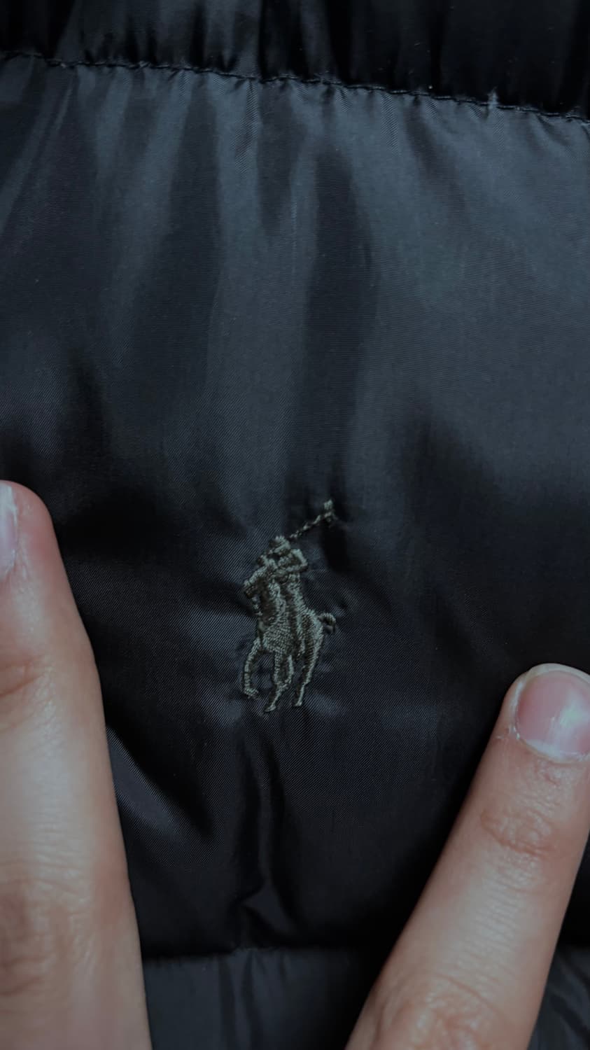 (m)폴로 랄프로렌 블랙 패딩 정품 상품이미지2