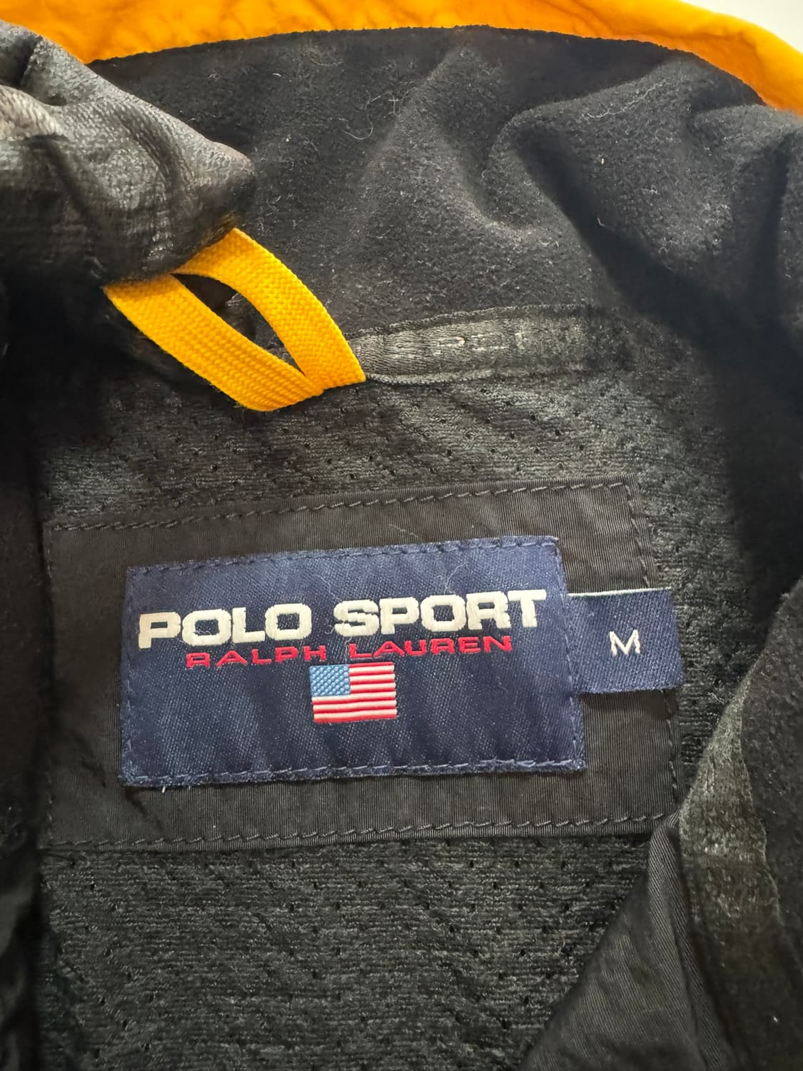 폴로스포츠 빈티지 바람막이 자켓(M사이즈) 상품이미지3
