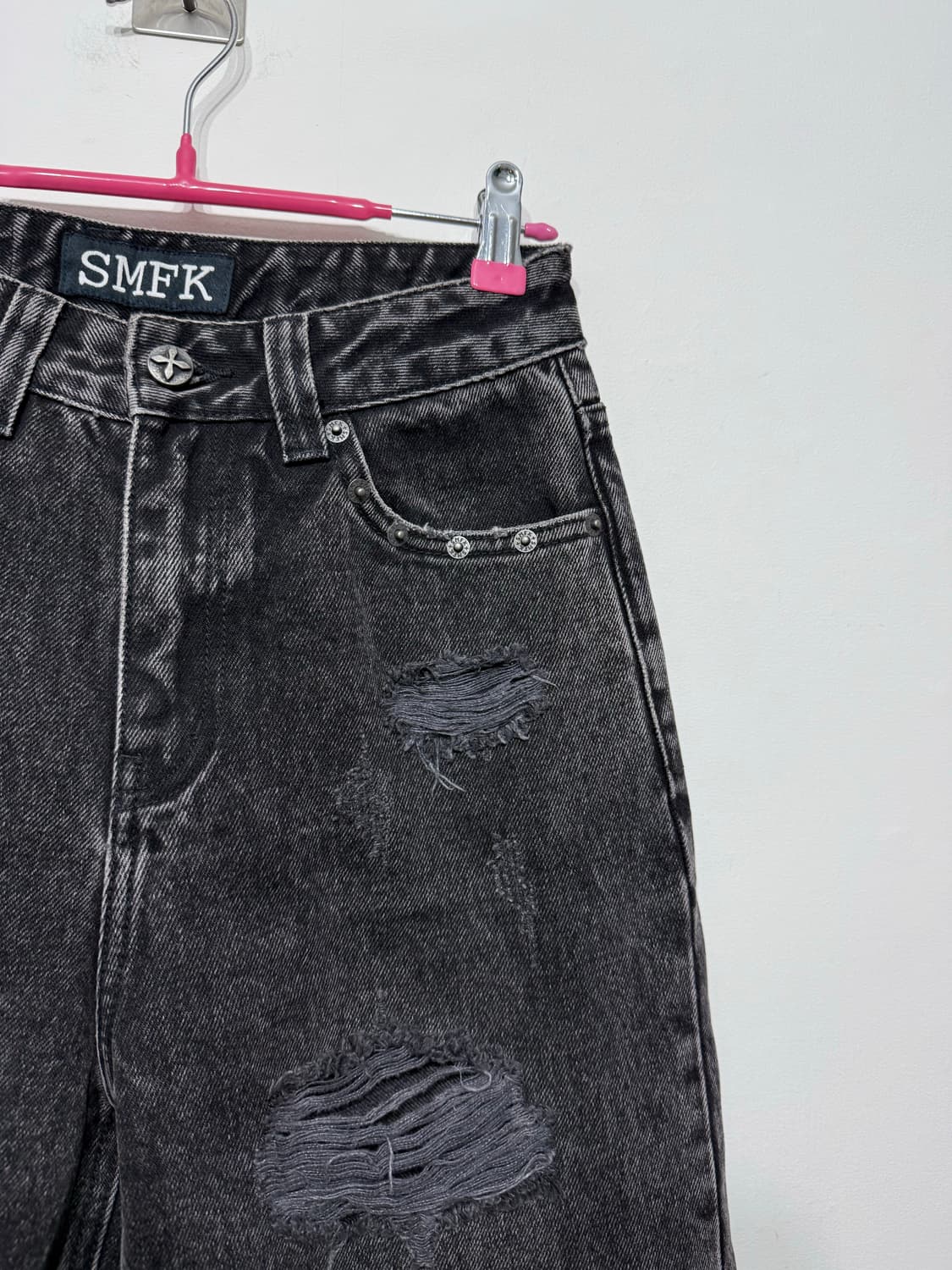SMFK 원더링 진 블랙 팬츠 M 상품이미지3