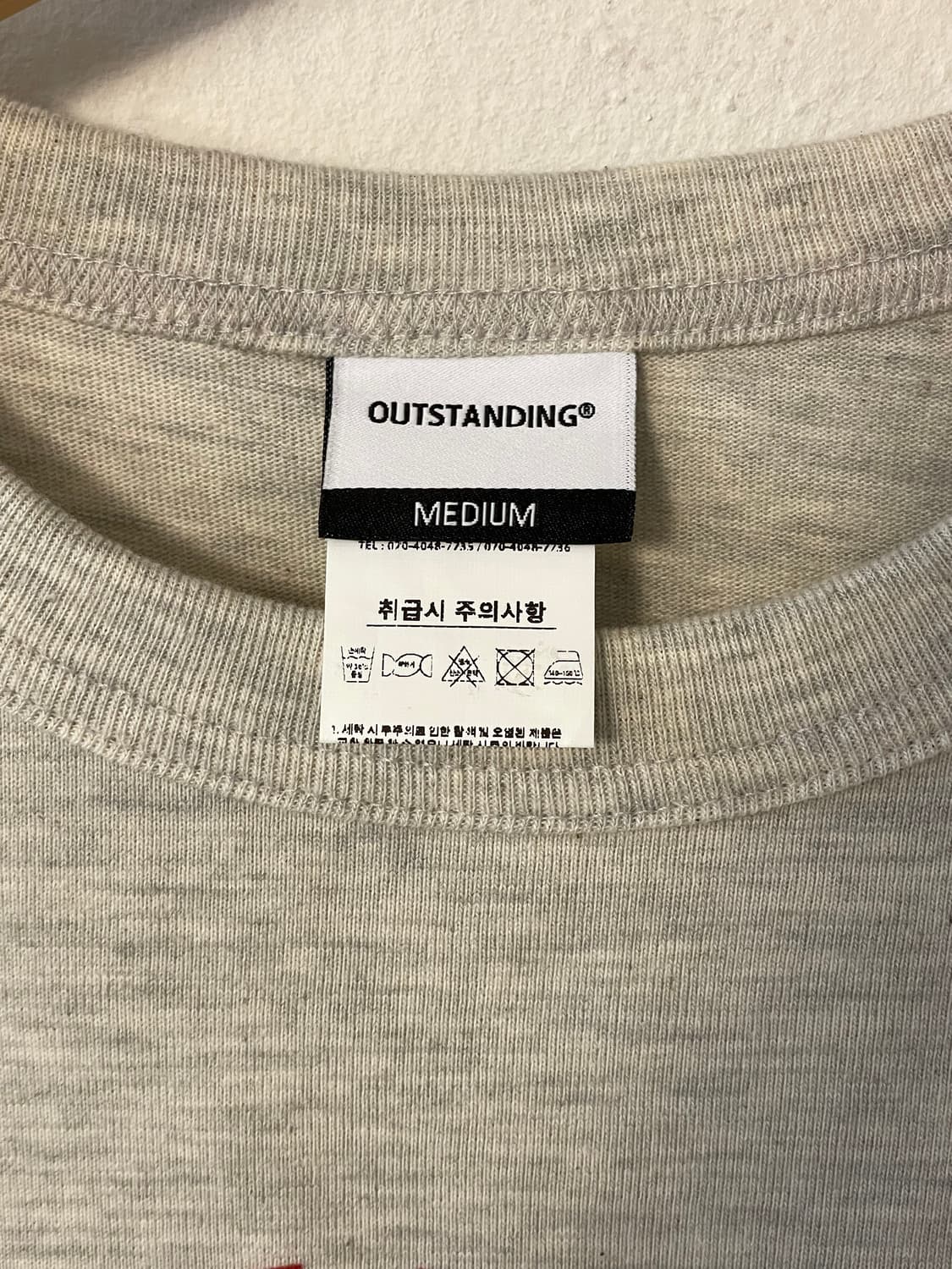 아웃스탠딩 반팔 티셔츠  상품이미지6