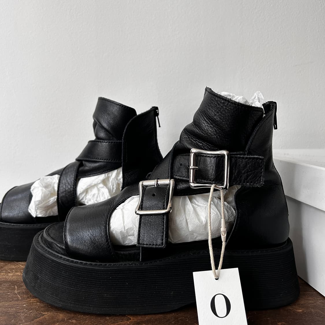 Rare Dual Buckle Platform Sandal 상품이미지2