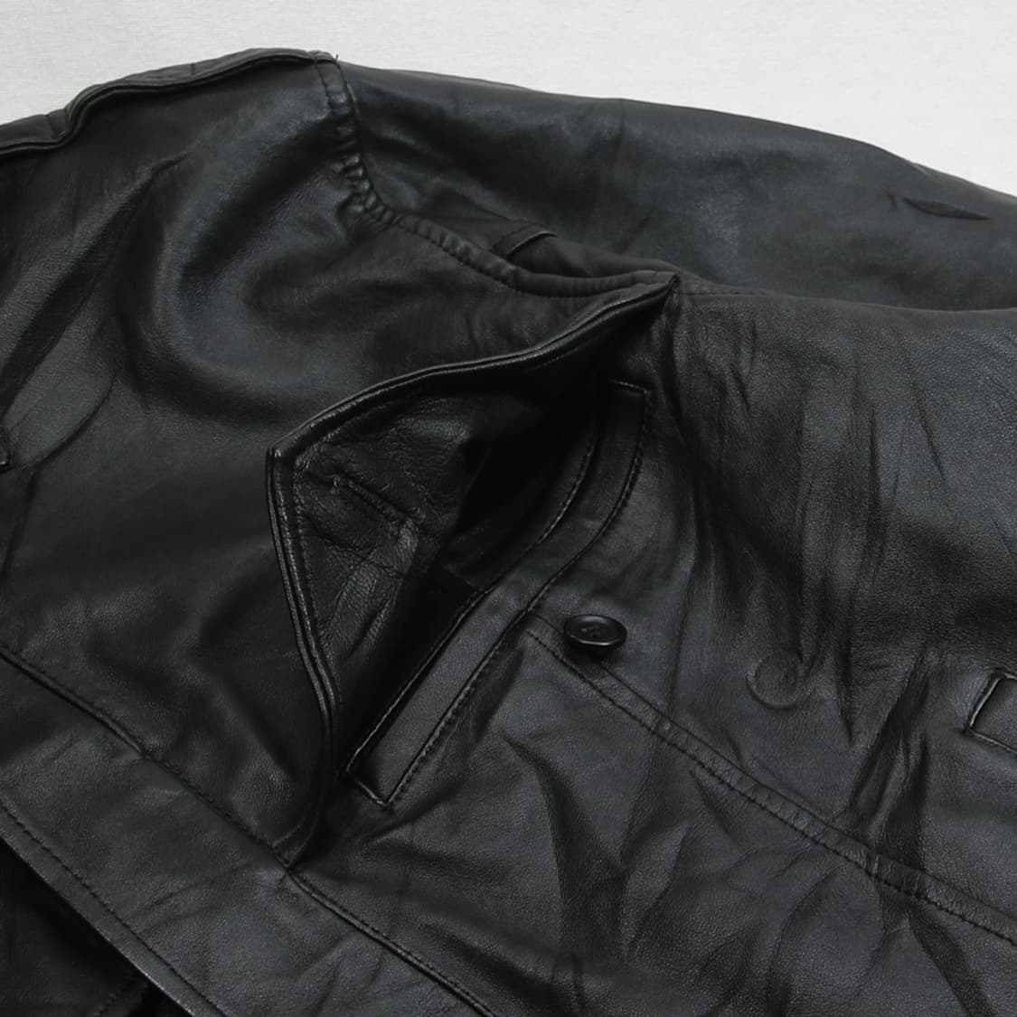 (착용컷) Jubian 양가죽 자켓 (남성용 100) 상품이미지7