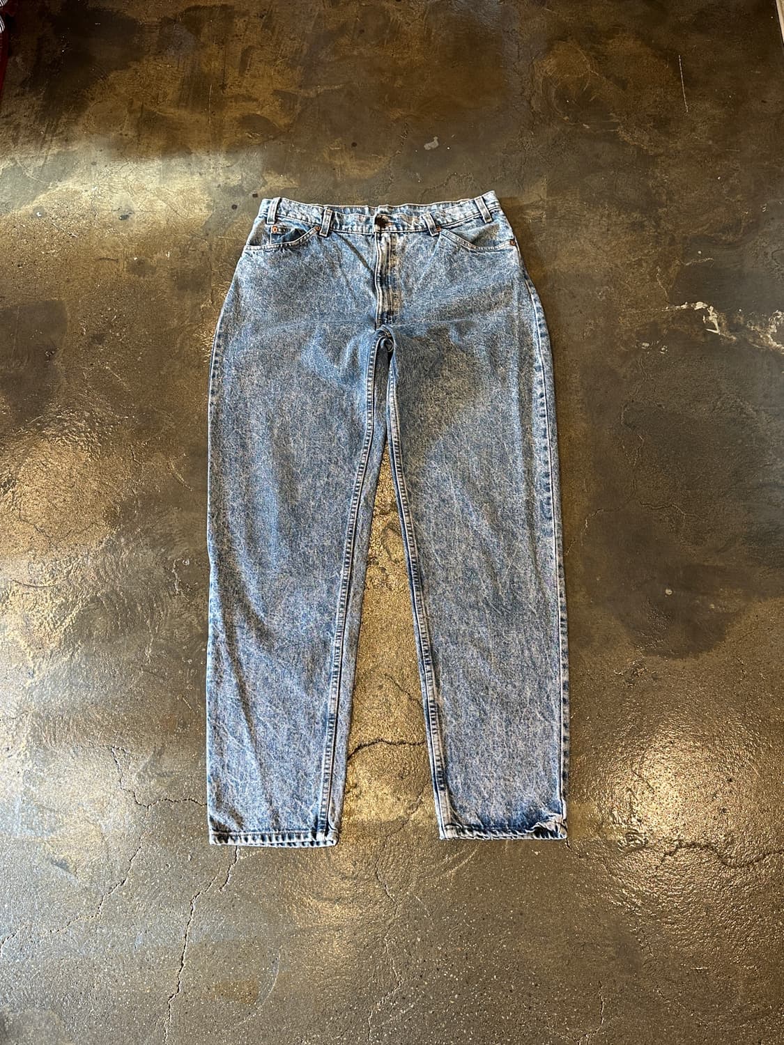 80s USA 오랜지탭 리바이스 550 W36 L34 상품이미지1