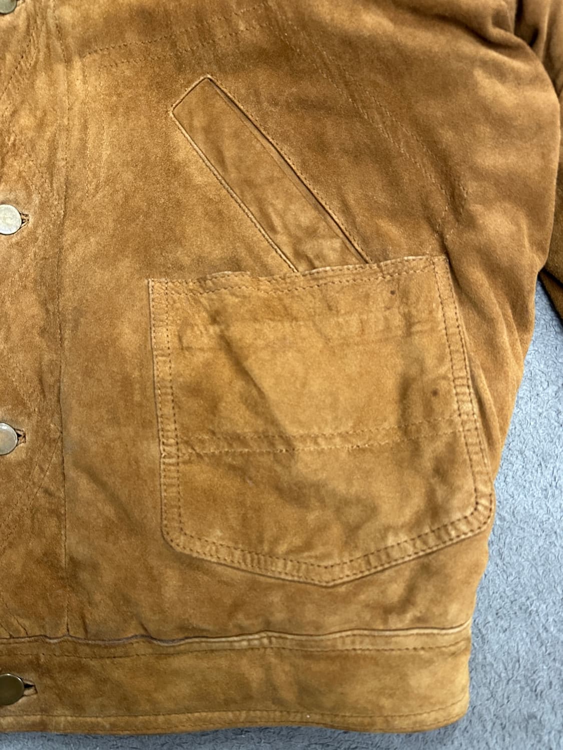 90s Paul Smith 스웨이드 자켓 M 상품이미지6