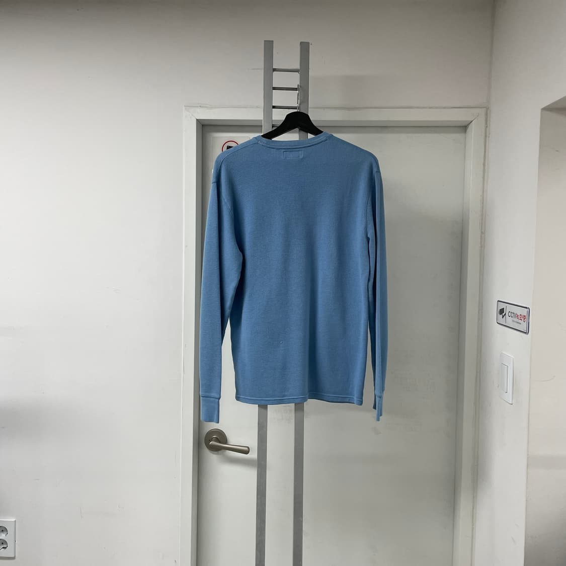 폴로 랄프로렌 와플 긴팔 티셔츠 블루 M 상품이미지6