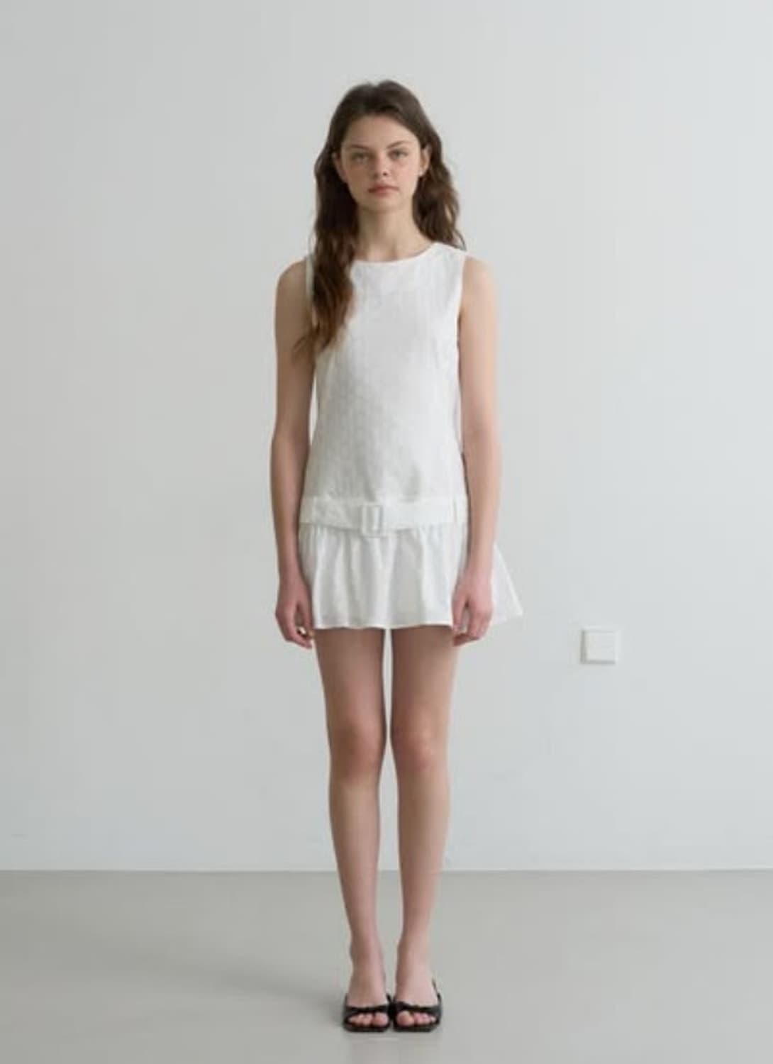 릴리코츠 ann belted one piece 안 벨티드 원피스 상품이미지1