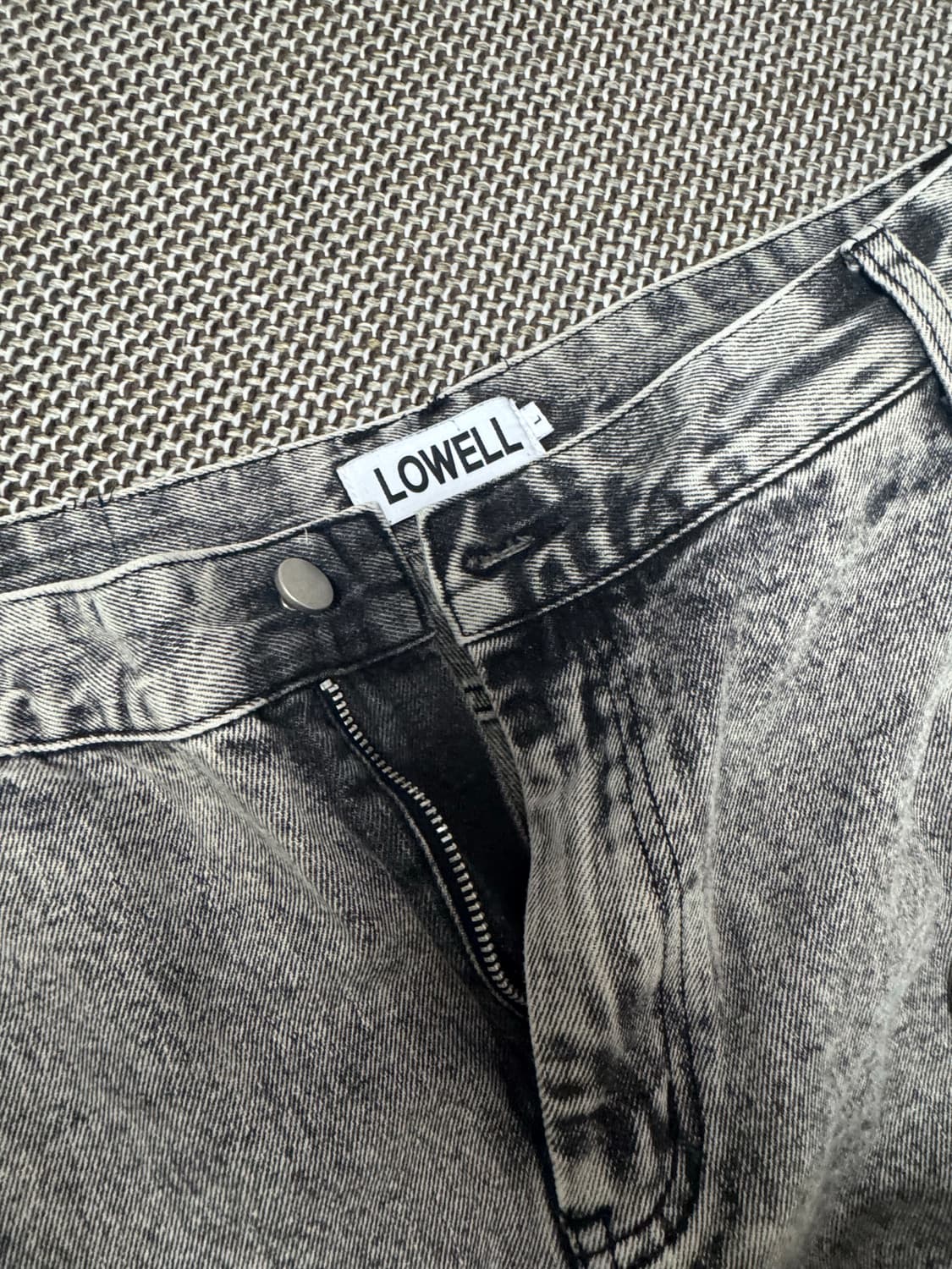LOWELL 로웰 버뮤다 흑청 숏 팬츠 판매 L 상품이미지2