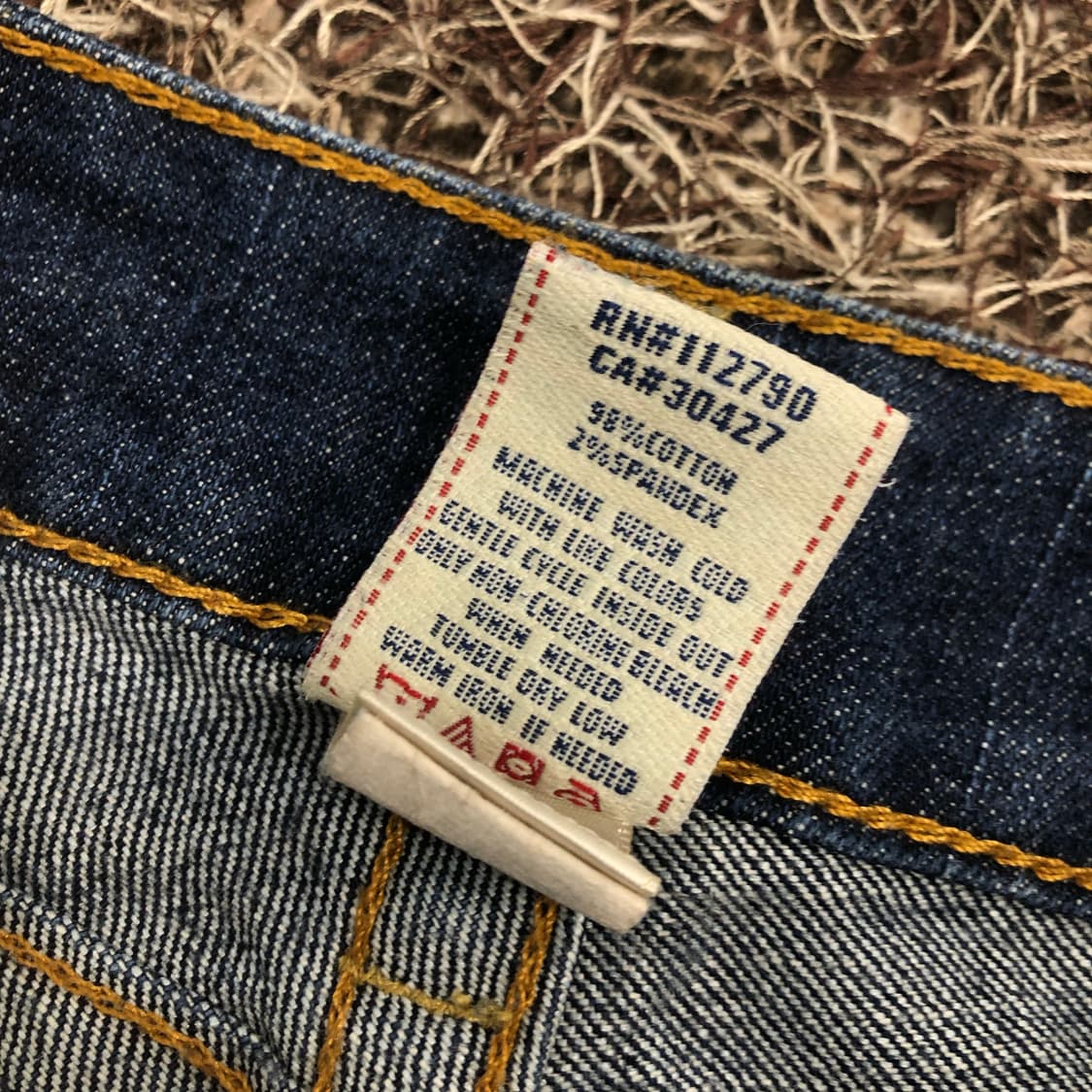 트루릴리전 Billy 빌리 금장 데님 팬츠 상품이미지8