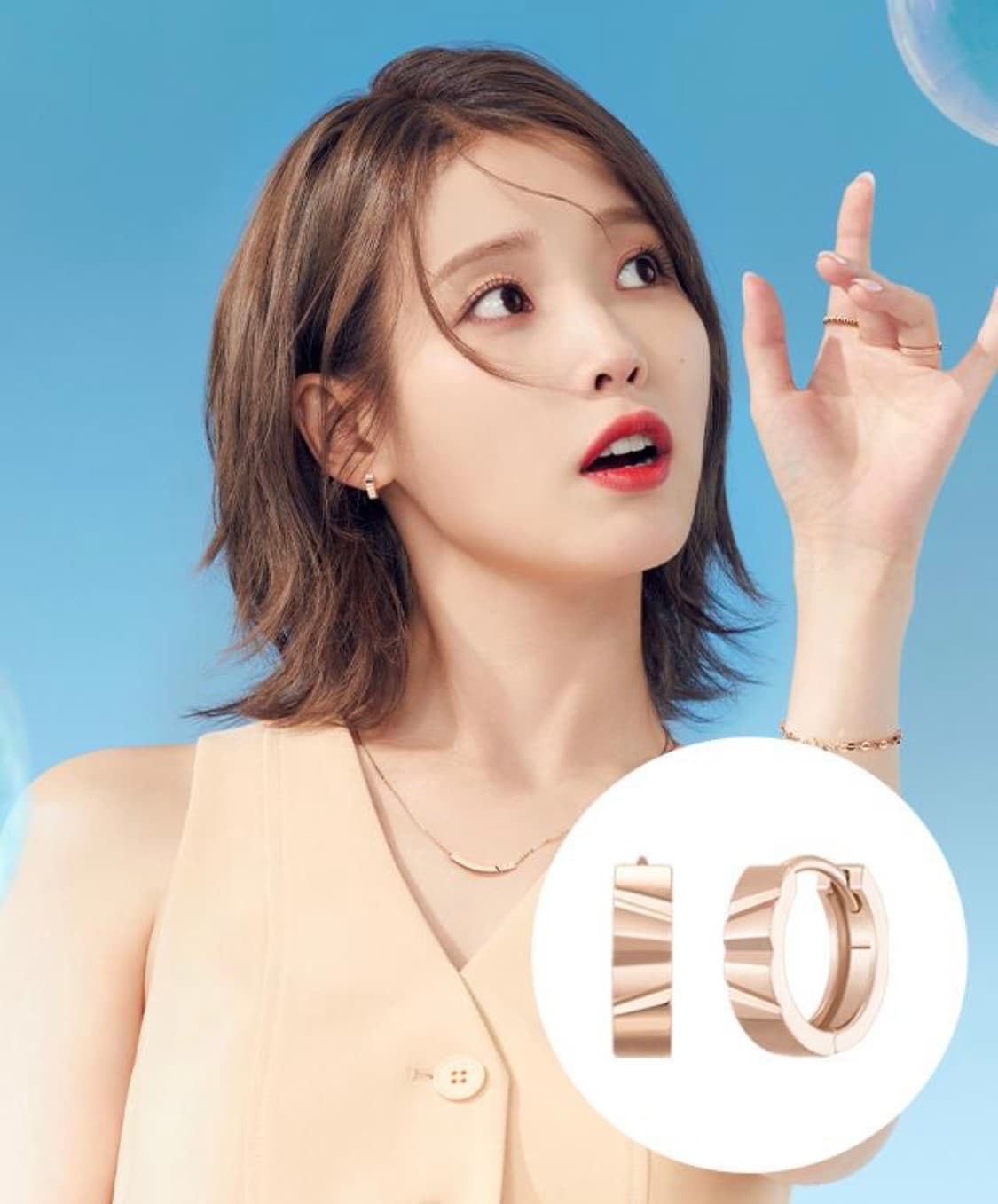 제이에스티나 아이유 JOELLE 14K 귀걸이 상품이미지3