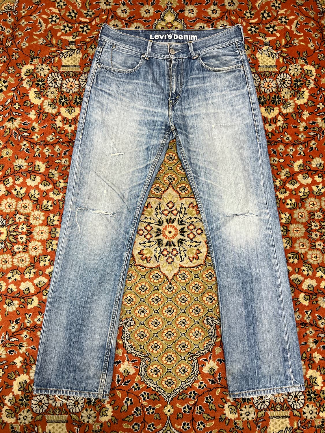 [34] LEVIS 리바이스 523 스트레이트 디스 데님팬츠 상품이미지1