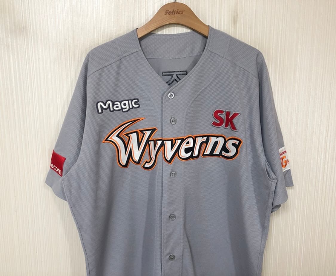 KBO 카멜레온 SK와이번스 선수실착유니폼/져지 #59 김주한(싸인) 상품이미지3