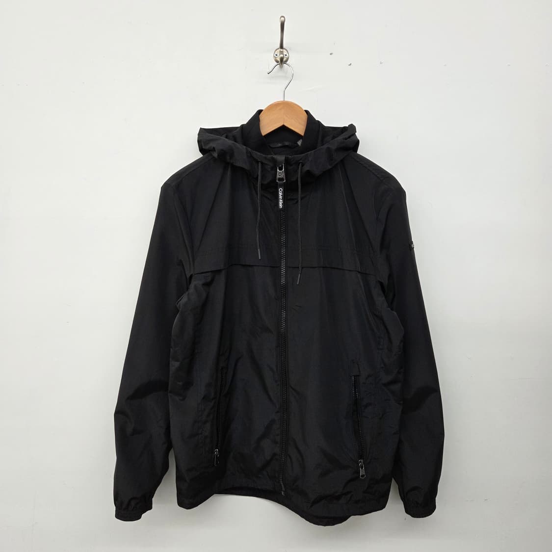 노스페이스 블랙 바람막이 자켓 남L 상품이미지1