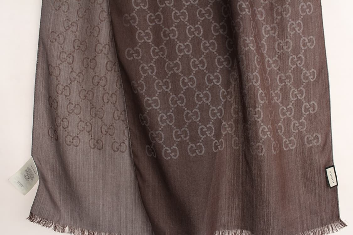 구찌 울 실크 머플러 상품이미지4