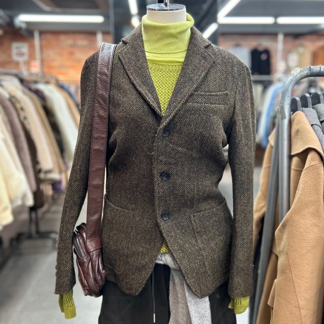 Harris Tweed Wool Jacket 상품이미지2