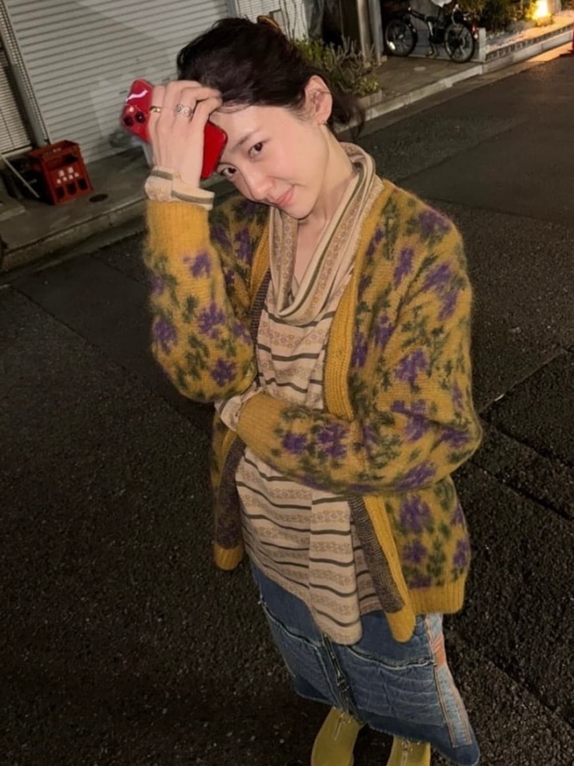 니들즈 모헤어 가디건 상품이미지2