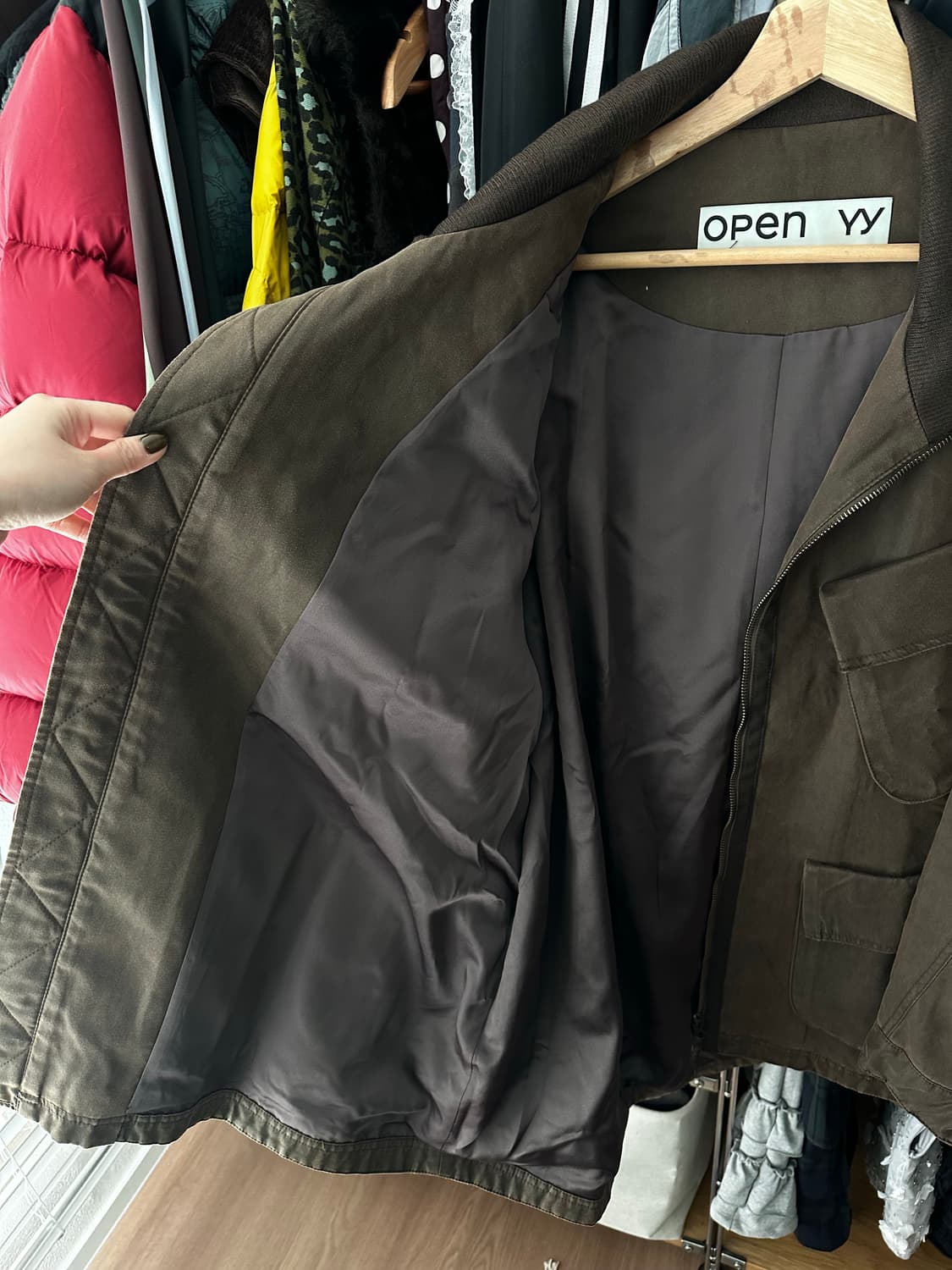 오픈와이와이 코튼 카고 필드자켓 상품이미지4