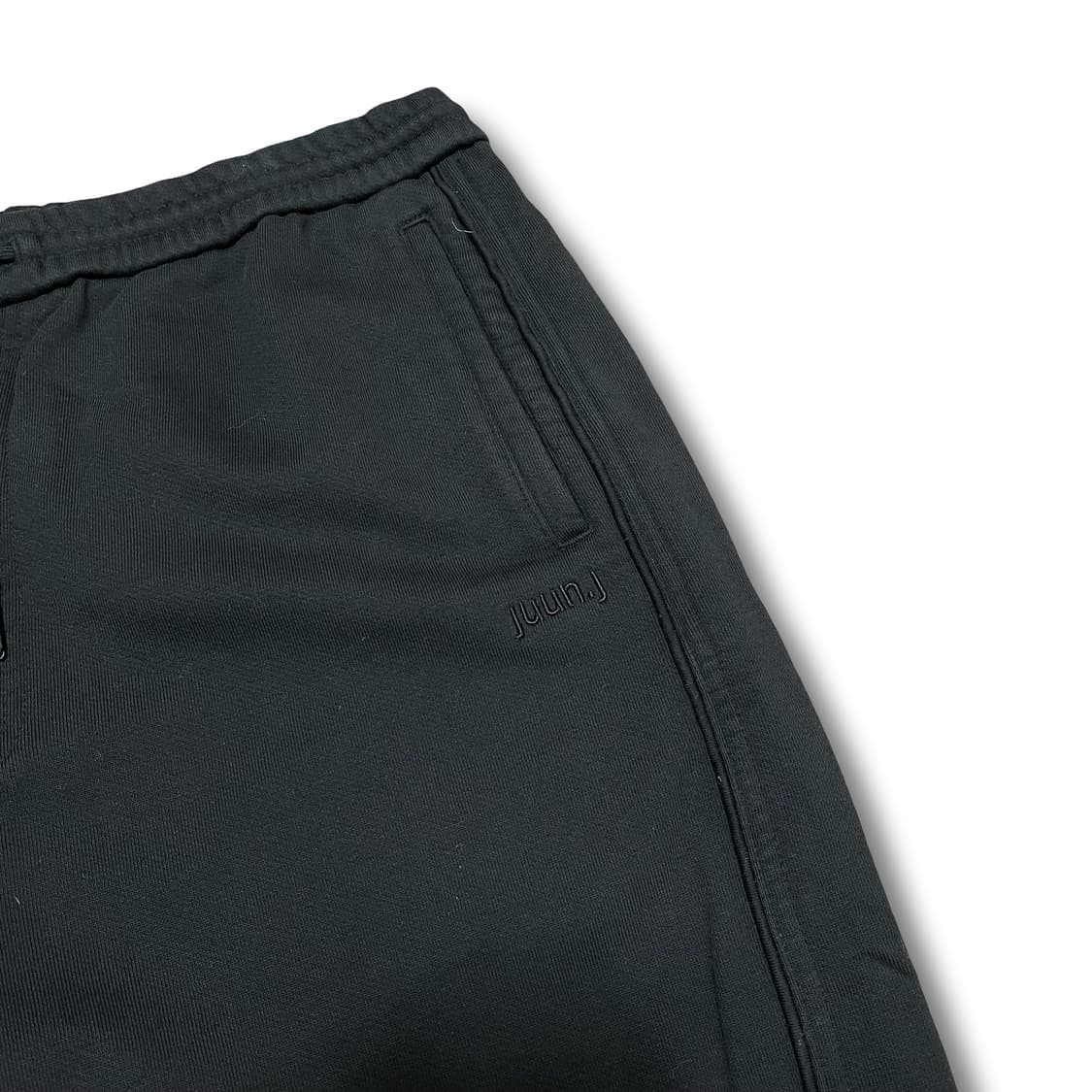 [52] 준지 블랙 해비스웻 조거 팬츠 민트급 상품이미지2