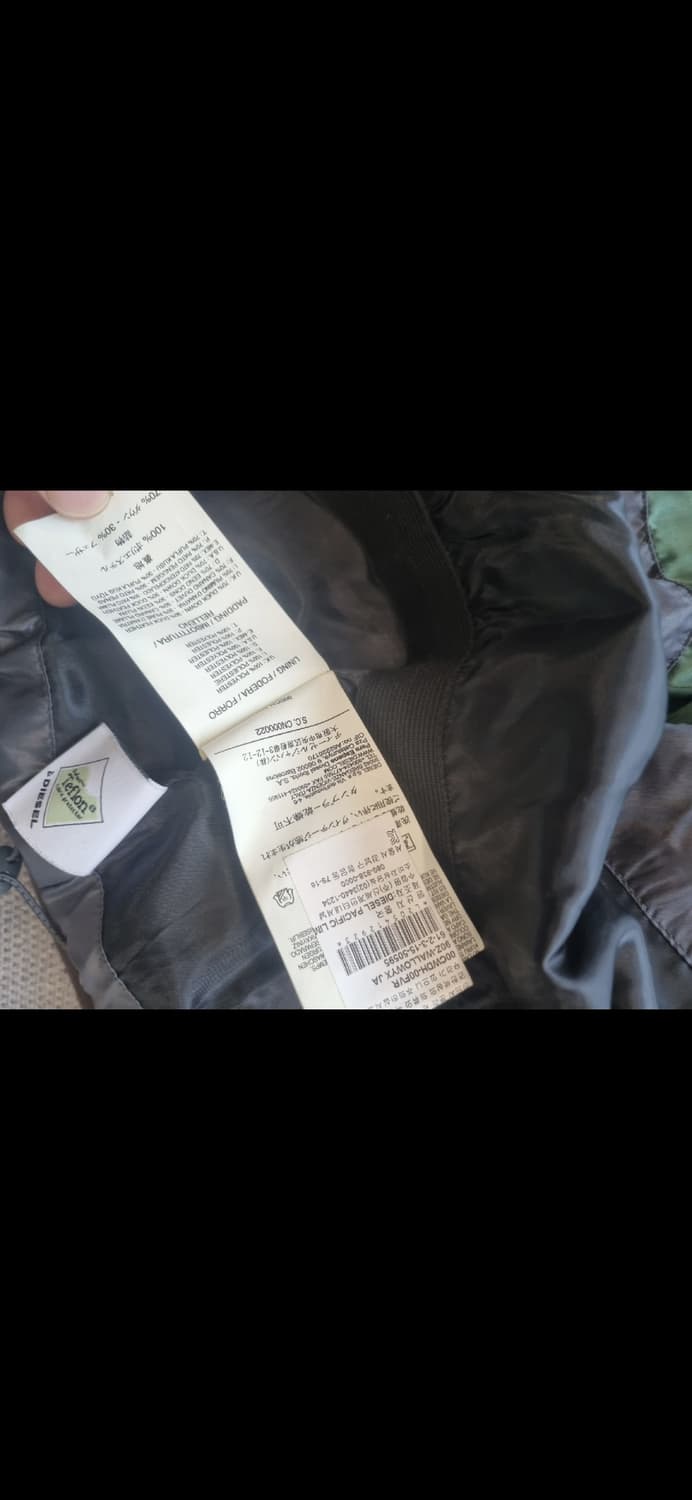 디젤 경량패딩 M 상품이미지7