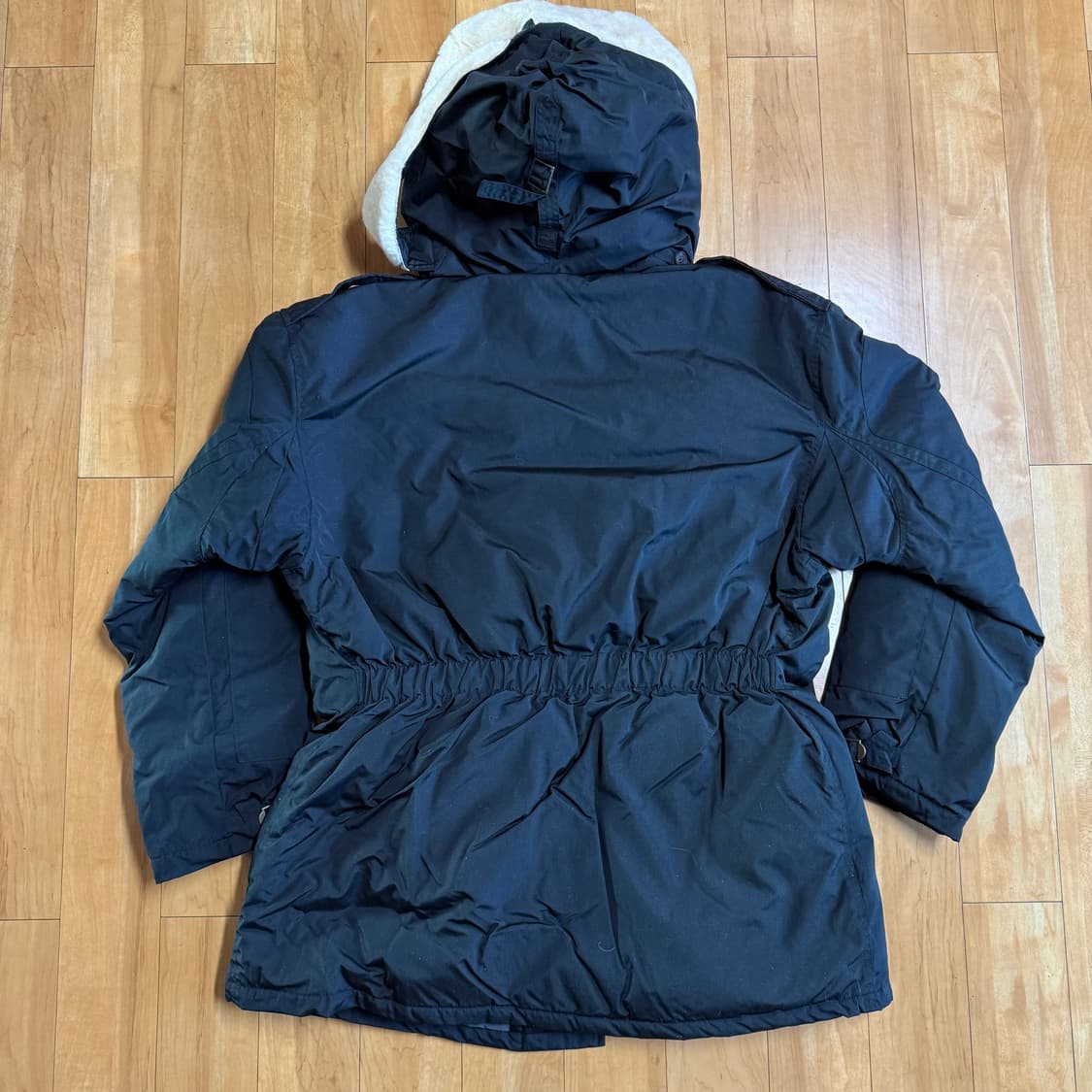 B2 오리털 다운 자켓 블랙 L 상품이미지5